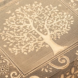 Joyero Metal Dorado Árbol de la Vida 20x13 cm | Compra Online