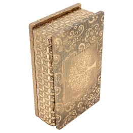 Joyero Metal Dorado Árbol de la Vida 20x13 cm | Compra Online