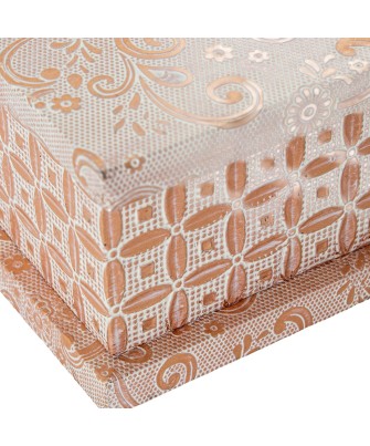 Joyero Metal Blanco/Oro Árbol de la Vida 20x13 cm | Compra Online