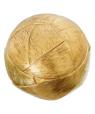 Joyero de Resina Dorada Redondo Ø11,5x8 cm | Comprar Online