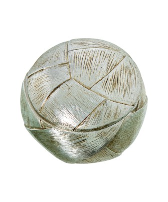 Joyero de Resina Plateado Redondo Ø11,5x8 cm | Comprar Online
