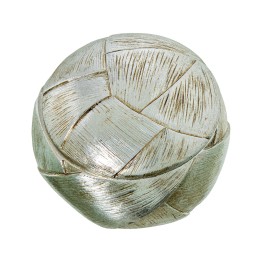 Joyero de Resina Plateado Redondo Ø11,5x8 cm | Comprar Online