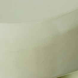Mesa Auxiliar Fibra de Vidrio Verde Brillo 35x35x43cm