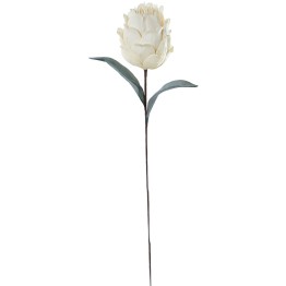 Flor Artificial Blanca Espuma EVA y Papel 65cm | Nova Decoración