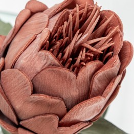 Flor Artificial Coral Espuma EVA y Papel 65cm | Nova Decoración