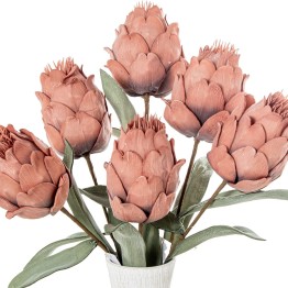 Flor Artificial Coral Espuma EVA y Papel 65cm | Nova Decoración