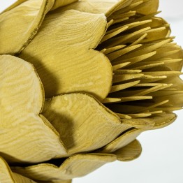 Flor Artificial Amarilla Espuma EVA y Papel 65cm | Nova Decoración