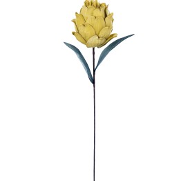 Flor Artificial Amarilla Espuma EVA y Papel 65cm | Nova Decoración