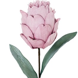 Flor Artificial Rosa Espuma EVA y Papel 65cm | Nova Decoración