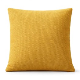 Cojín Texturizado Amarillo Mostaza 45x45 cm