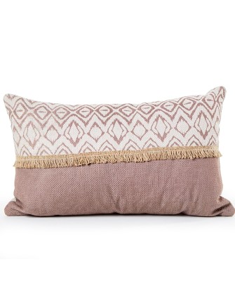 Cojín Rectangular Burdeos 50x30cm con Relleno 300g | Nova Decoración