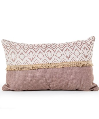 Cojín Rectangular Burdeos 50x30cm con Relleno 300g | Nova Decoración