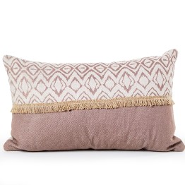 Cojín Rectangular Burdeos 50x30cm con Relleno 300g | Nova Decoración